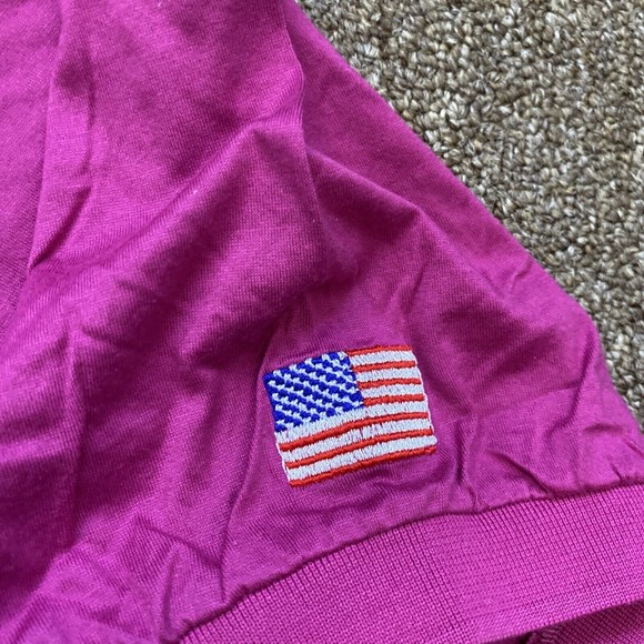 IZOD CLUB Men's Shirt Short Sleeve  US Senior open 1995 Congressional XL. - Picture 5 of 6